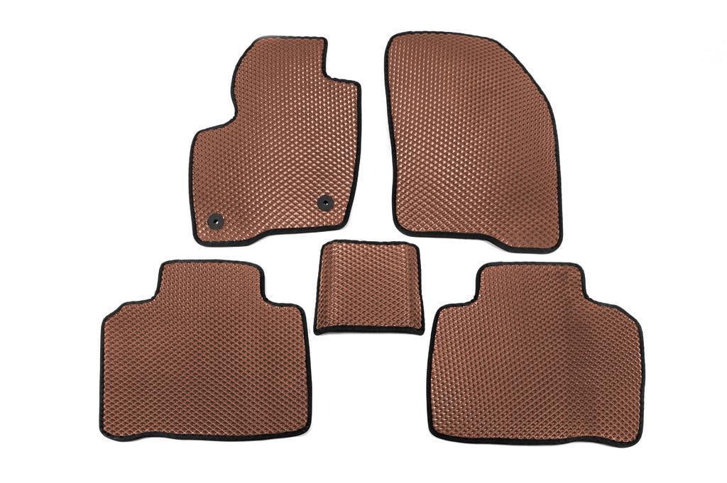 Коврики EVA Digital Designs для Ford Edge этилвинилацетат Коричневый