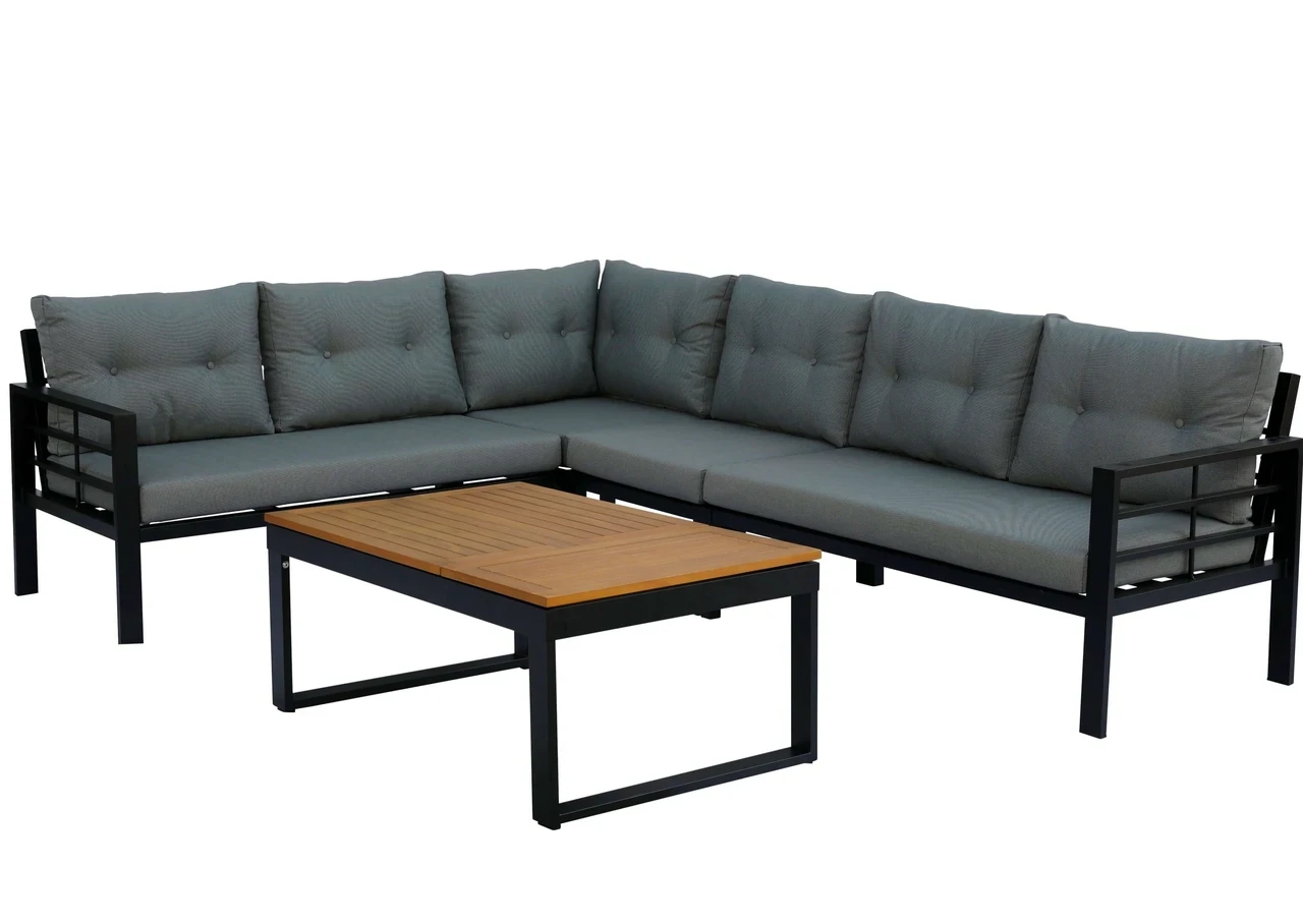 Комплект садовой мягкой мебели Loft с металлическим каркасом (KS-1283-NM)