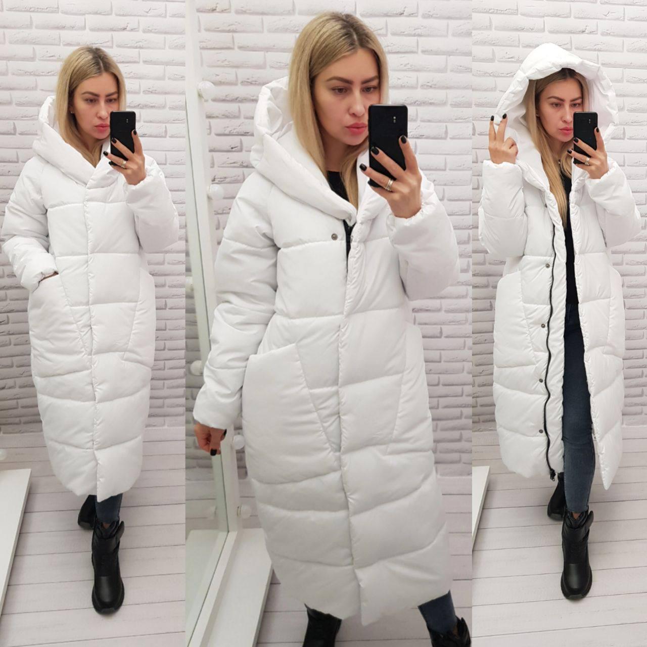 Пуховик об'ємний супер довгий Аiza А500 р. 54-56 Фіолетовий - фото 11 Пуховик об'ємний супер довгий Аiza А500 р. 54-56 Фіолетовий - фото 11