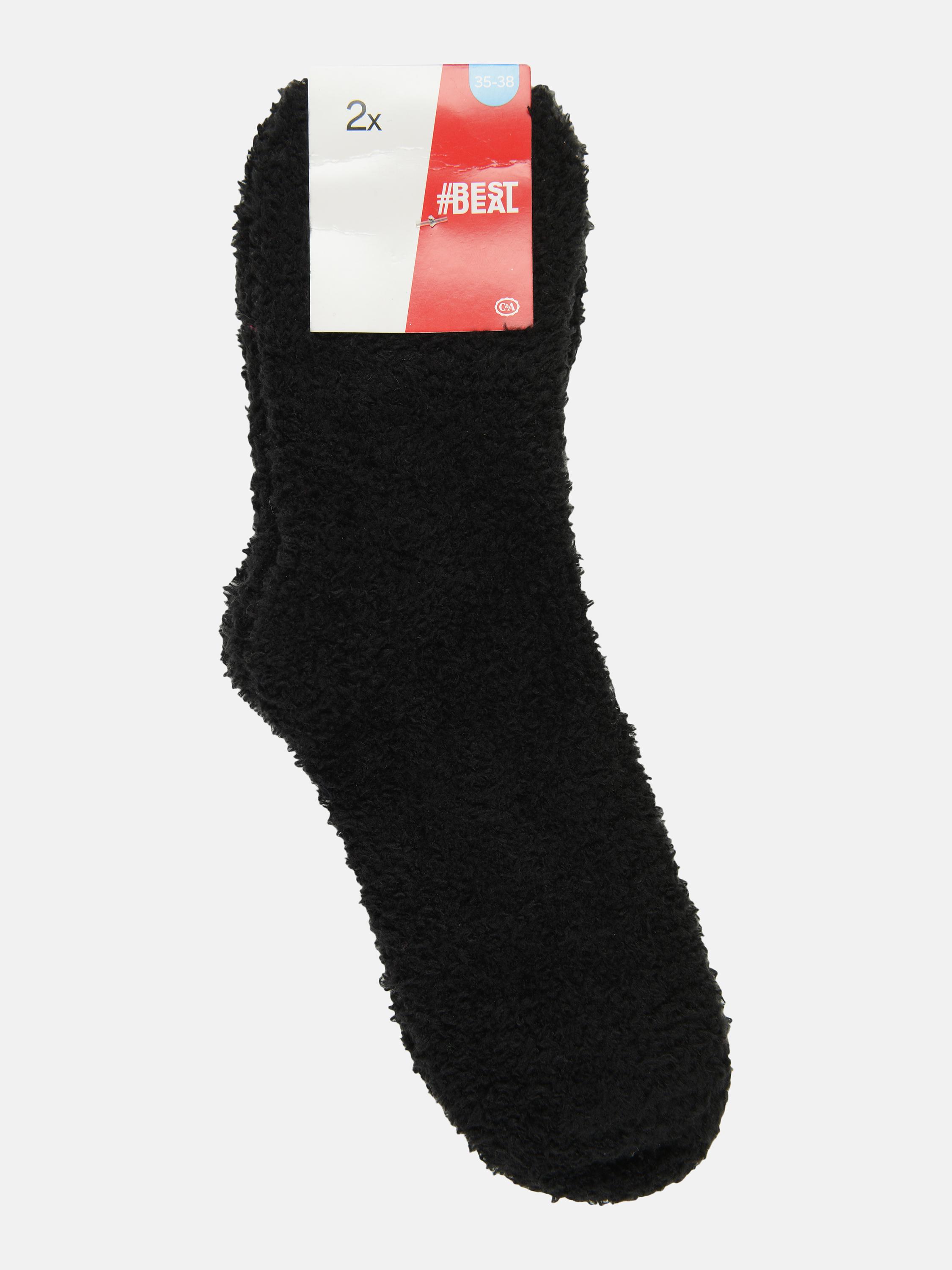 Носки C&A 2 пары р. 35-38 Черный (2240274090805)