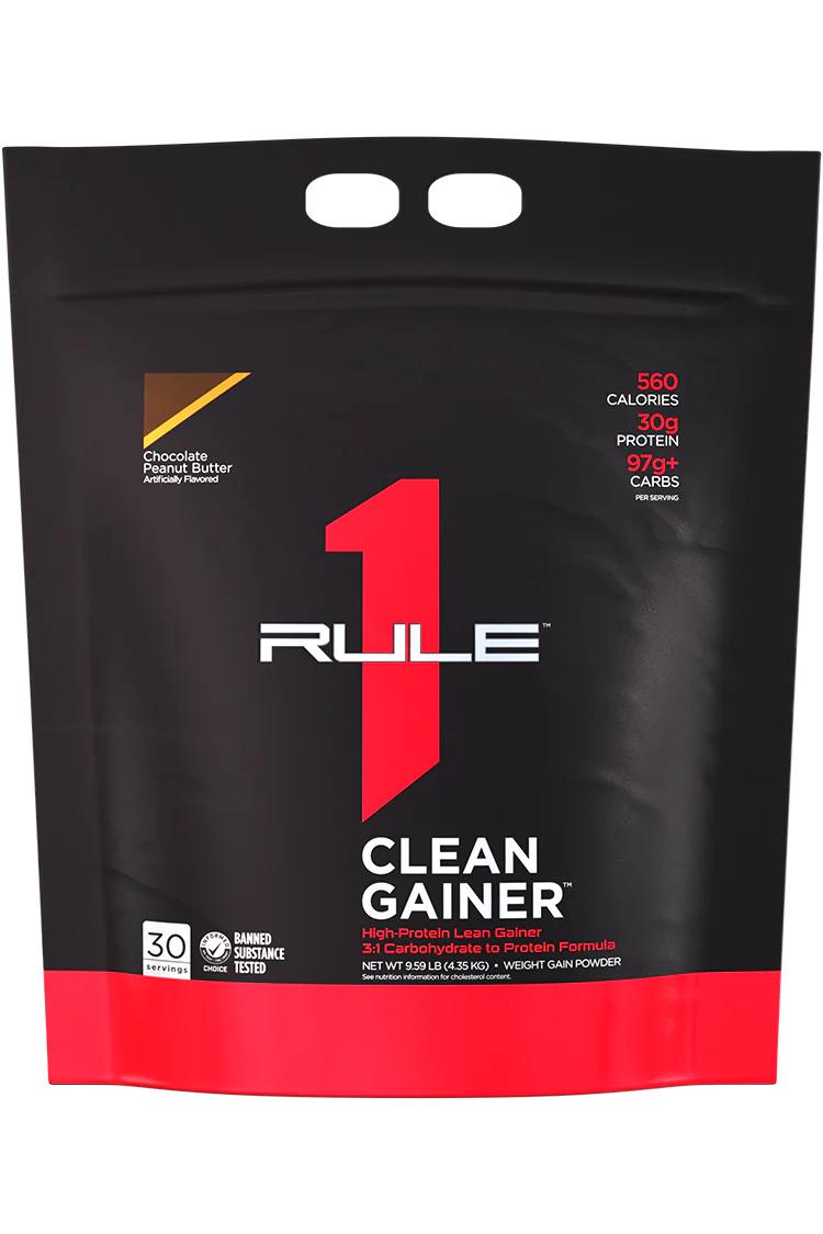 Гейнер Rule One Clean Gainer Chocolate Peanut Butter 4,47 кг