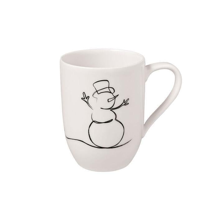 Кухоль для кави Villeroy & Boch XMAS Statement Lines порцеляна 280 мл (2622864)