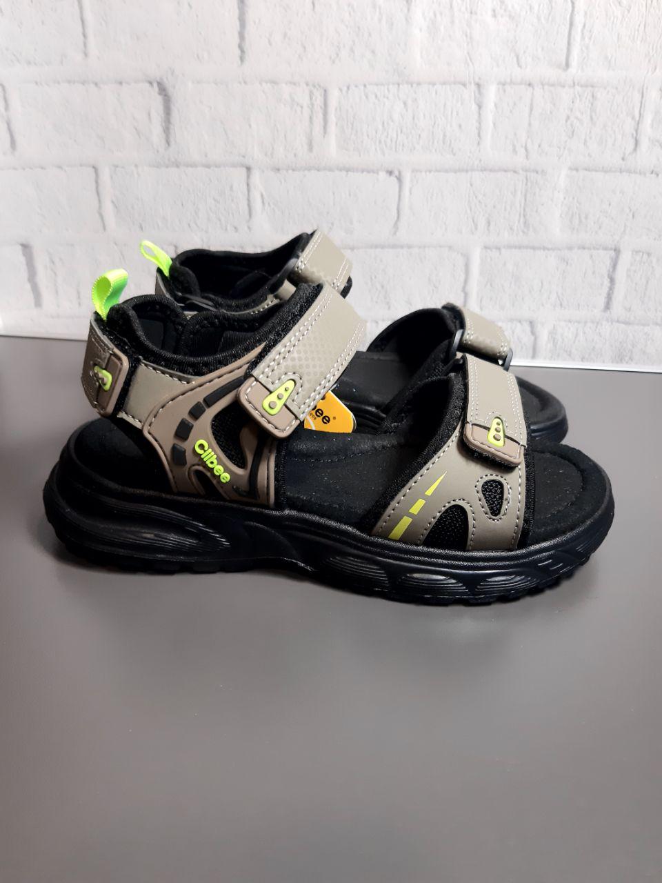 Сандали Clibee для мальчика р. 32 20,5 см Хаки (702-3 green)