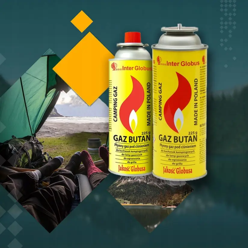 Газовый баллончик Inter Globus 225 г 400 мл (28488824) - фото 3