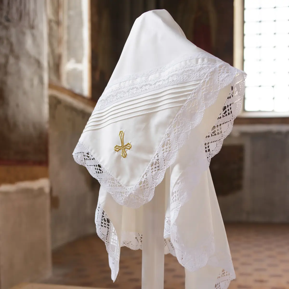 Крыжма ANGELSKY 1501 Ретро для крещения - фото 4