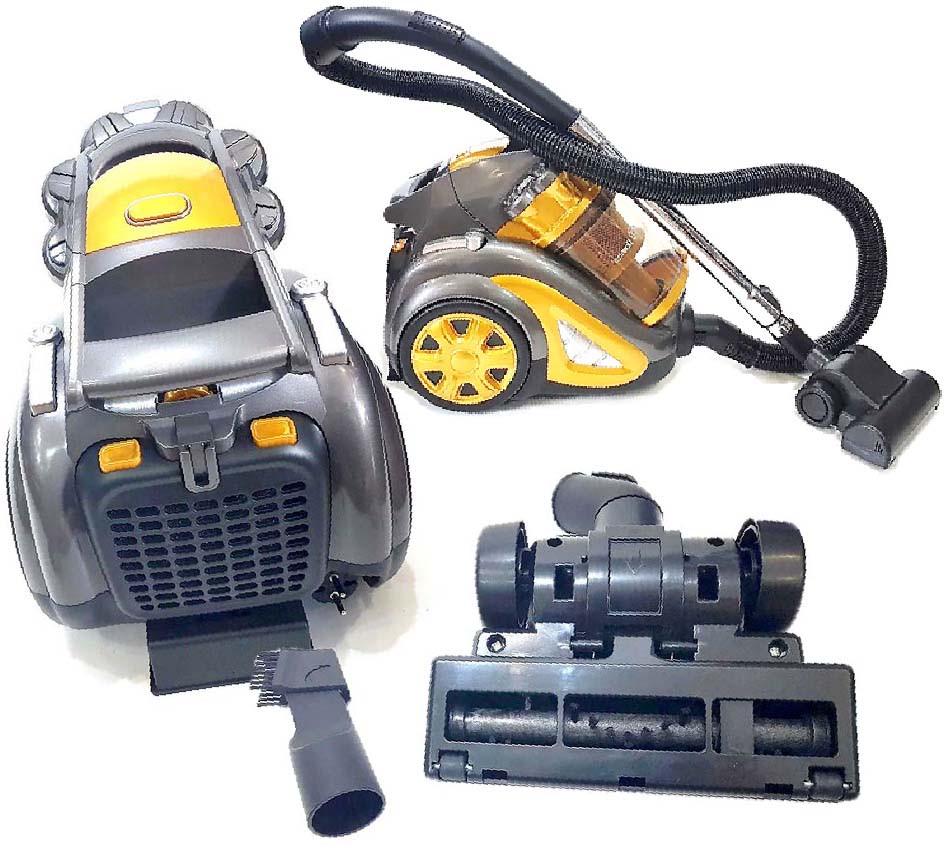 Пилосос циклонний MS 4408 3600W HEPA з турбощіткою/без мішка - фото 3