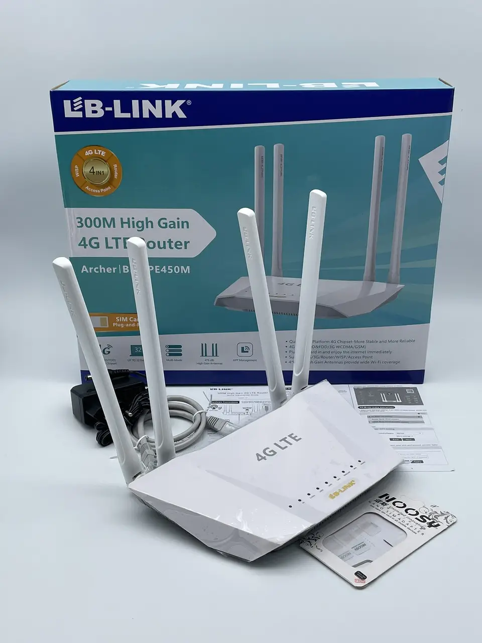 Роутер WiFi LB-Link BL-CPE450M 4G CPE router під сим карту B11 (2398472346)