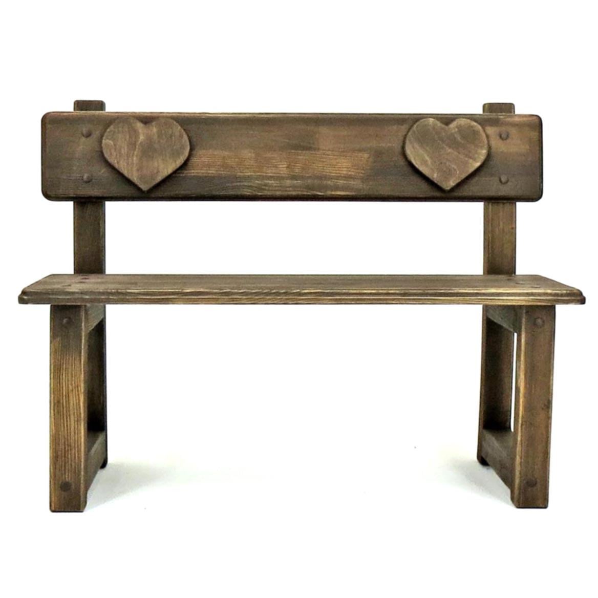 Стульчик из дерева Горынь Сепия (ТАБ-001508)