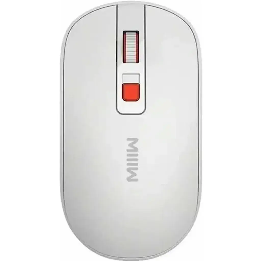 Мышь беспроводная MiiiW Wireless Mute Mouse Lite PM21 MW23M21 White