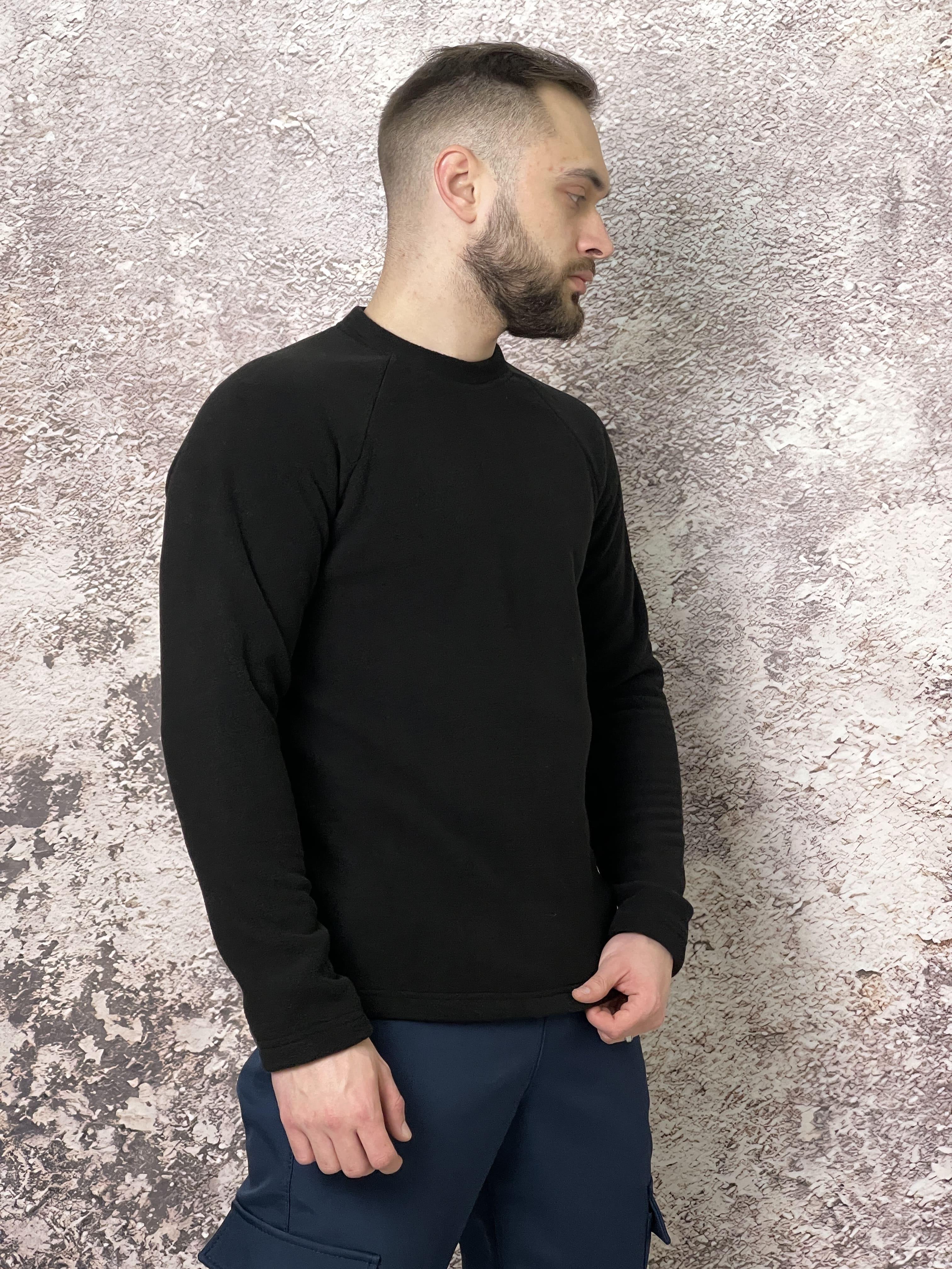 Свитшот мужской флисовый Intruder Черный (1589543714/2XL) - фото 2 Свитшот мужской флисовый Intruder Черный (1589543714/2XL) - фото 2