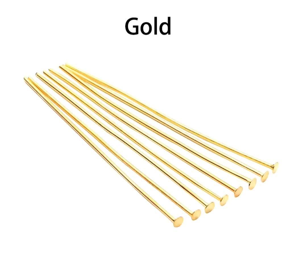 Пін-цвяшок 50 мм 10 шт. Gold (2412118080) - фото 2