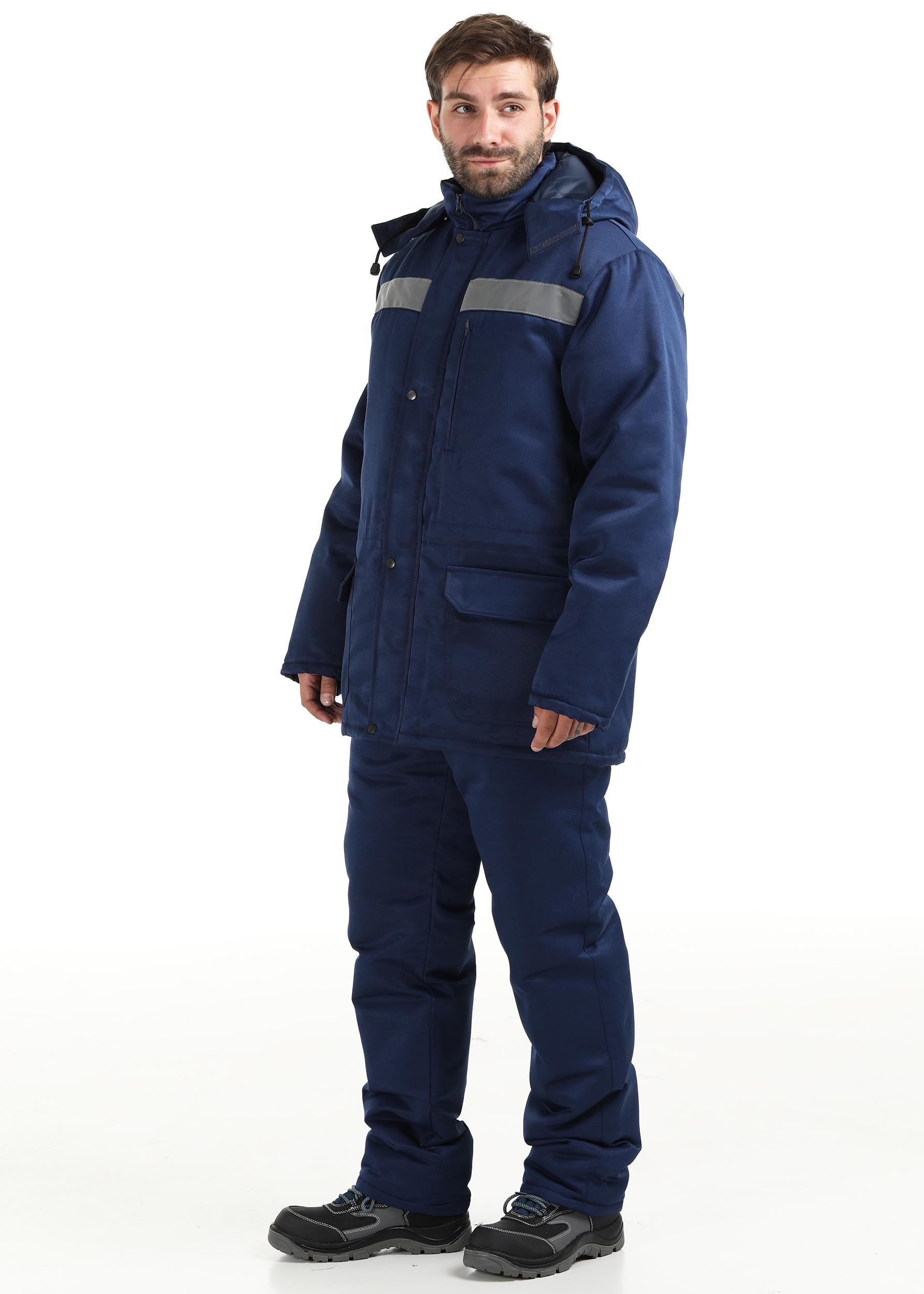 Куртка рабочая Стандарт 2203564 утепленная р. 56-58 192-200 см (220356412) - фото 3 Куртка рабочая Стандарт 2203564 утепленная р. 56-58 192-200 см (220356412) - фото 3