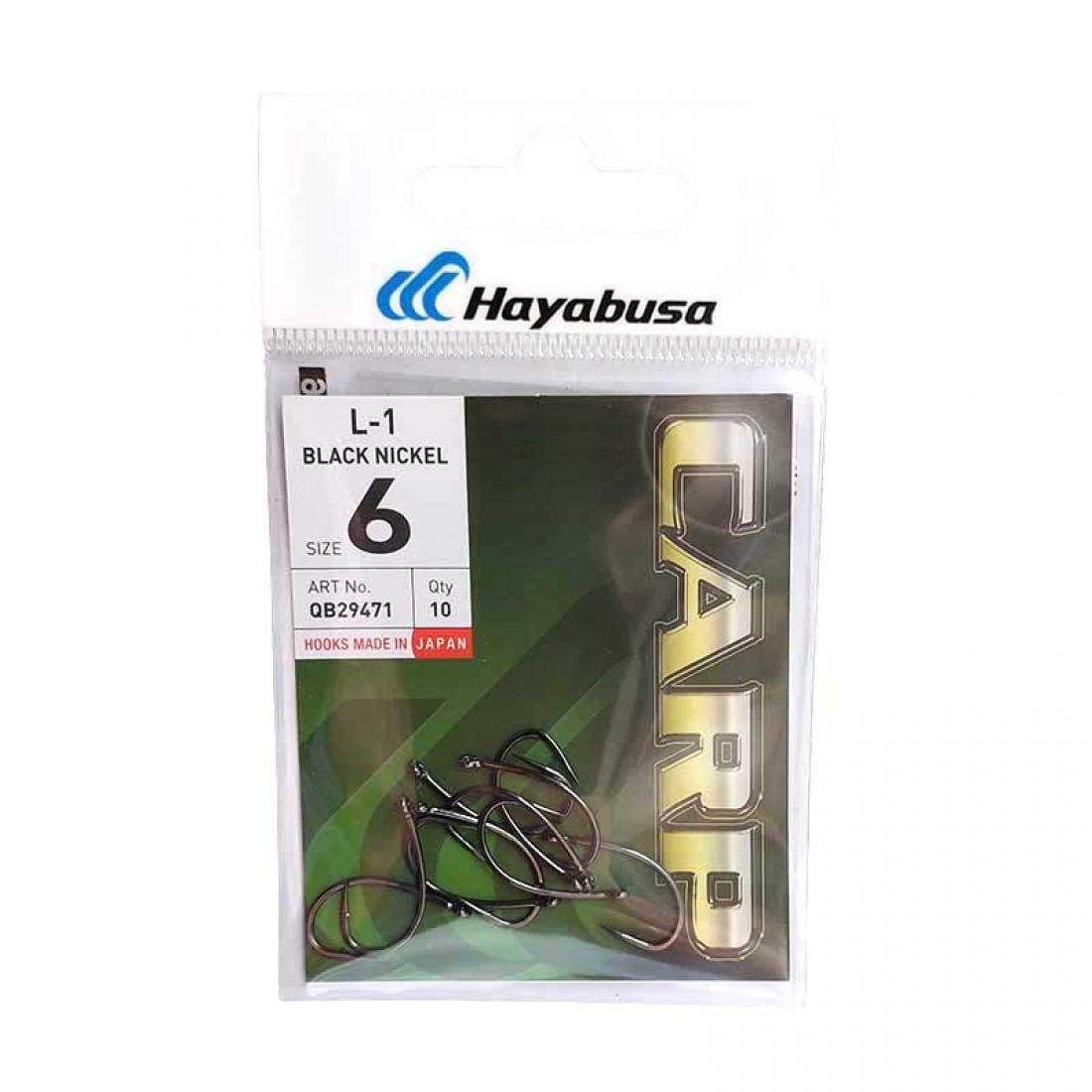Крючок Hayabusa L-1 BN №6 10 шт. (3KB1651)