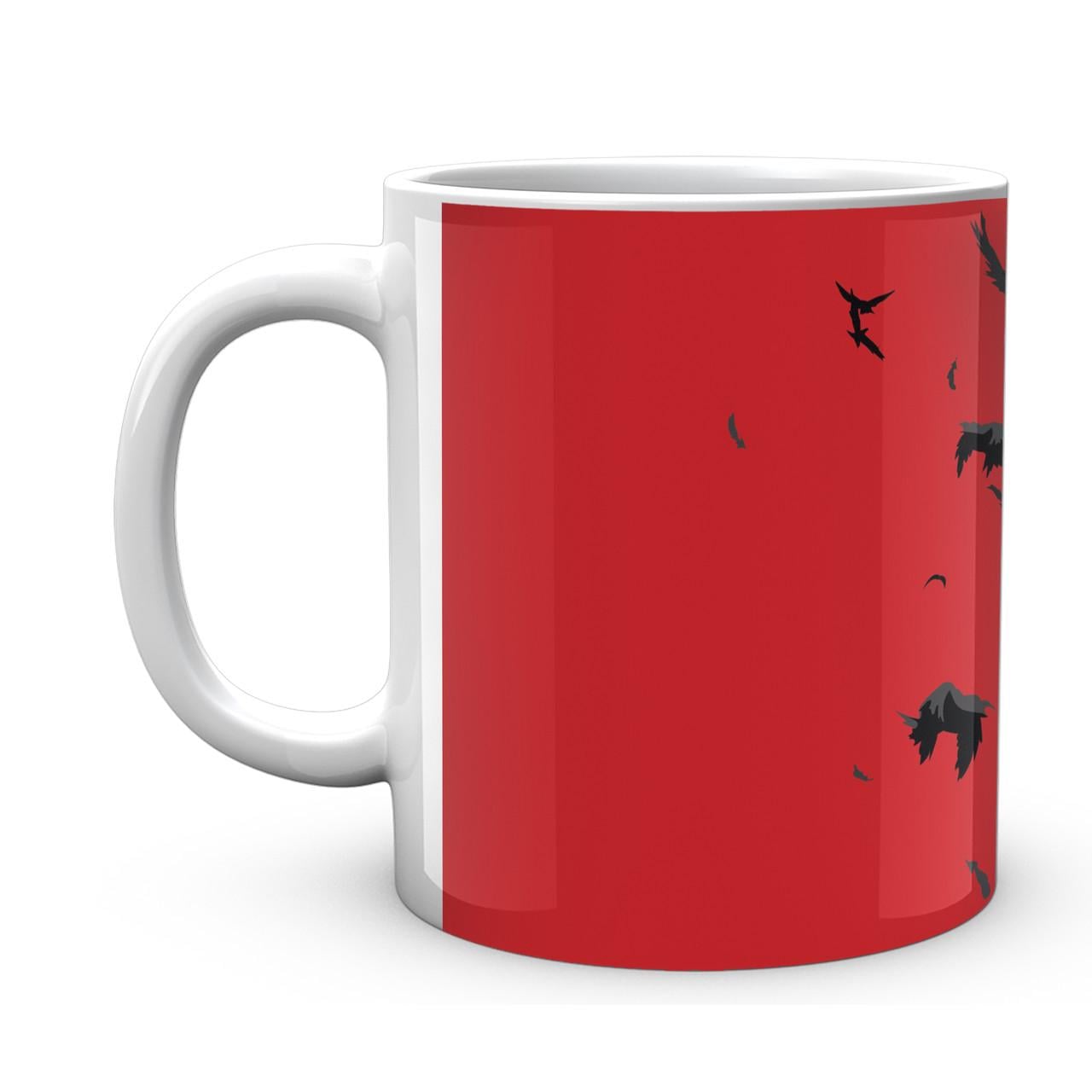 Чашка Gee! Наруто Итачи Много ворон Белый NA.02.338