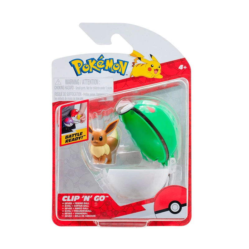 Набір ігровий POKEMON W16 ІВІ У ПОКЕБОЛІ ігрова фігурка покебол