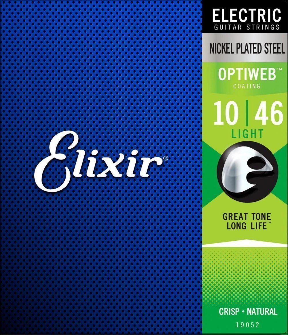 Струны для электрогитары Elixir Optiweb Nickel Plated Steel 19052 (127985)