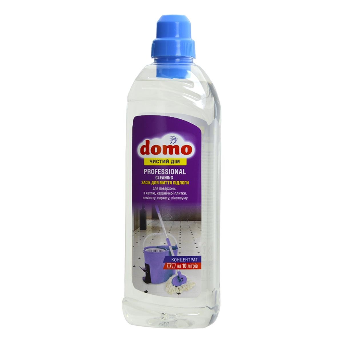 Засіб для миття підлоги DOMO Professional 1л - фото 1