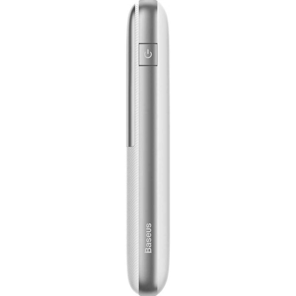 Внешний аккумулятор Baseus Bipow Pro Digital Display 10000mAh PD 20W White (PPBD040102) - фото 5