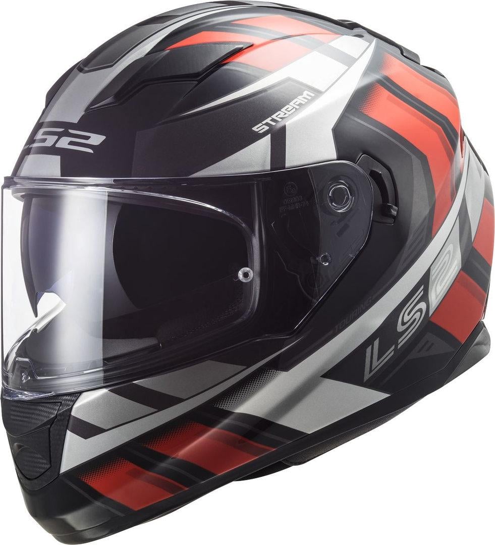 Мотошлем LS2 FF320 Stream Evo Loop XL Black/Red (21482)