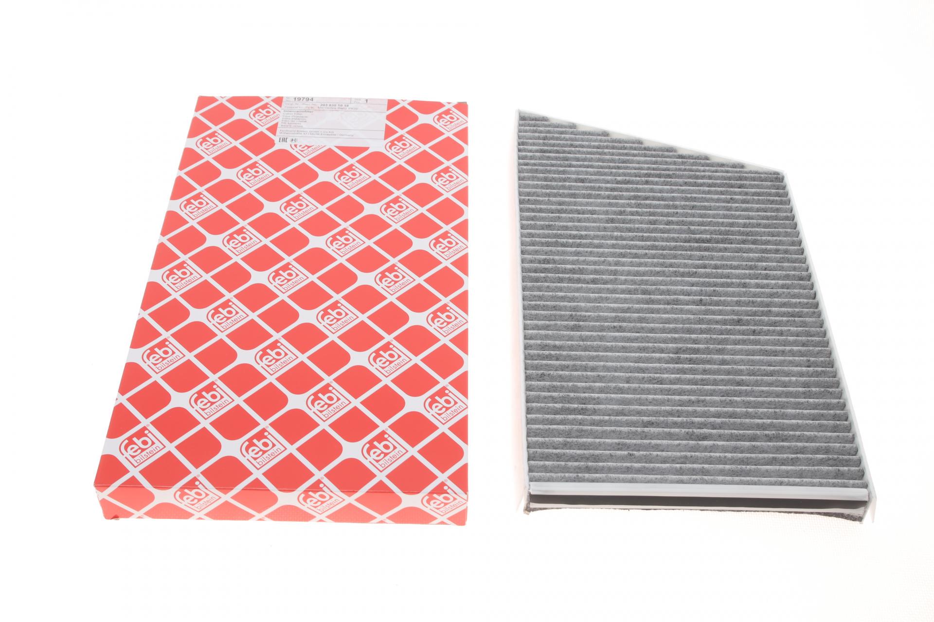 Фильтр салона FEBI BILSTEIN для MB C-class W203 00-07 угольный (19794)