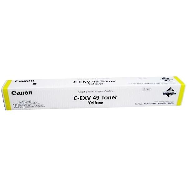 Картридж-тонер Canon C-EXV49 Toner Yellow (8527B002AA)