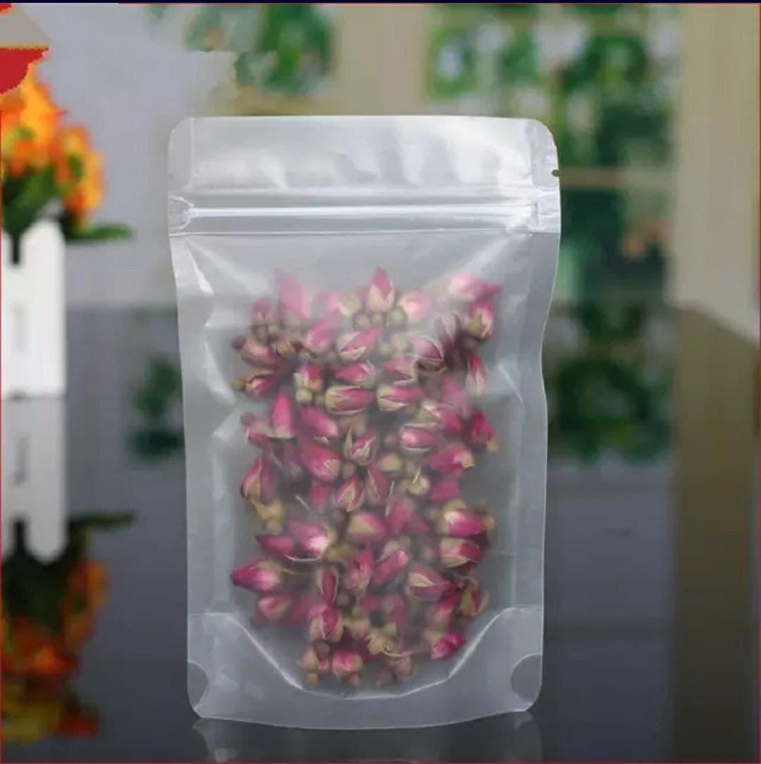 Пищевой пакет дой-пак zip-замок 500 г 180х280 мм Прозрачный матовый