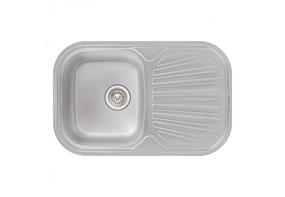 Кухонная мойка Q-tap 7448 0,8 мм Micro Decor (QT7448MICDEC08)