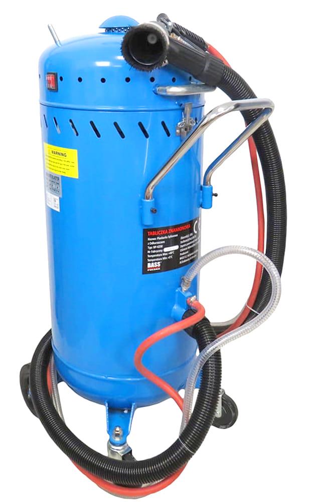 Установка піскоструйна Bass Polska BP-4258 з пилососом 105 л