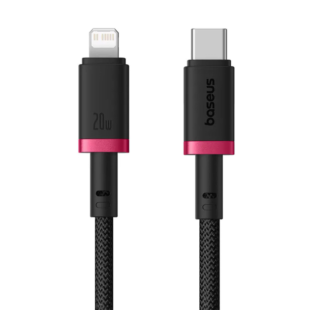 Кабель BASEUS Dura Series Cable Type-C to Lightning P10377800U01-03 20W 2 м Black/Red