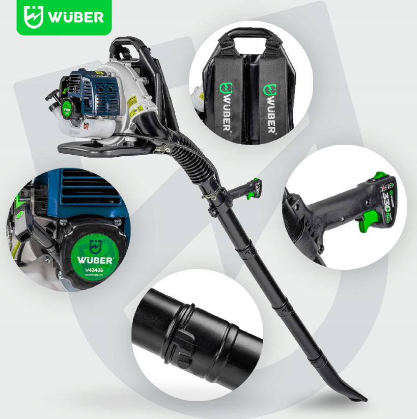 Повітродувка бензинова Wuber 1,7 к.с. - фото 7