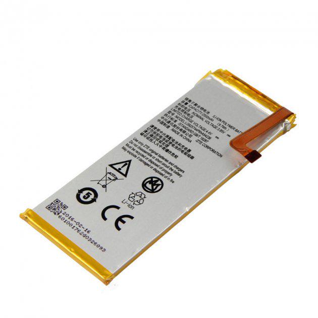 Батарея ZTE Li3925T44P6hA54236 Blade S7/T920 2500 mAh PRC - фото 2