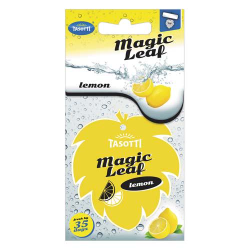 Ароматизатор cухой листик Tasotti/ "Magic Leaf"/ Lemon