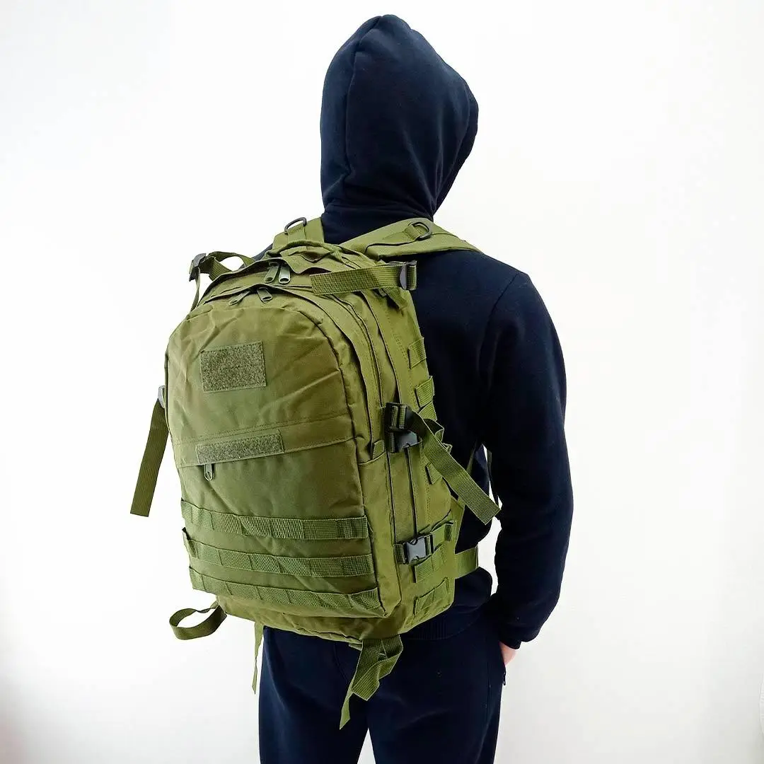 Рюкзак тактичний Tactical Raid похідний 40 л Olive (601-olive) - фото 6 Рюкзак тактичний Tactical Raid похідний 40 л Olive (601-olive) - фото 6