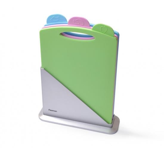 Набір дощок кухонних Fissman пластикових обробних 32х18 см 3 шт. (8009)