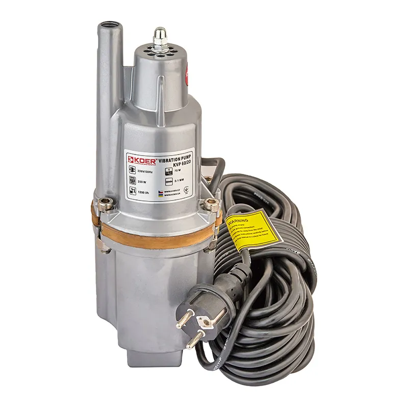 Насос вибрационный KOER KVP 60/20 0,25 кВт 220 В H 70 Q 20 л/мин кабель 20 м (OL-KP3144)