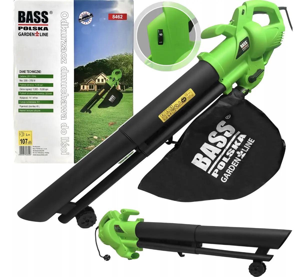 Садовий пилосос для збору листя 3700 Вт (8462) - фото 2