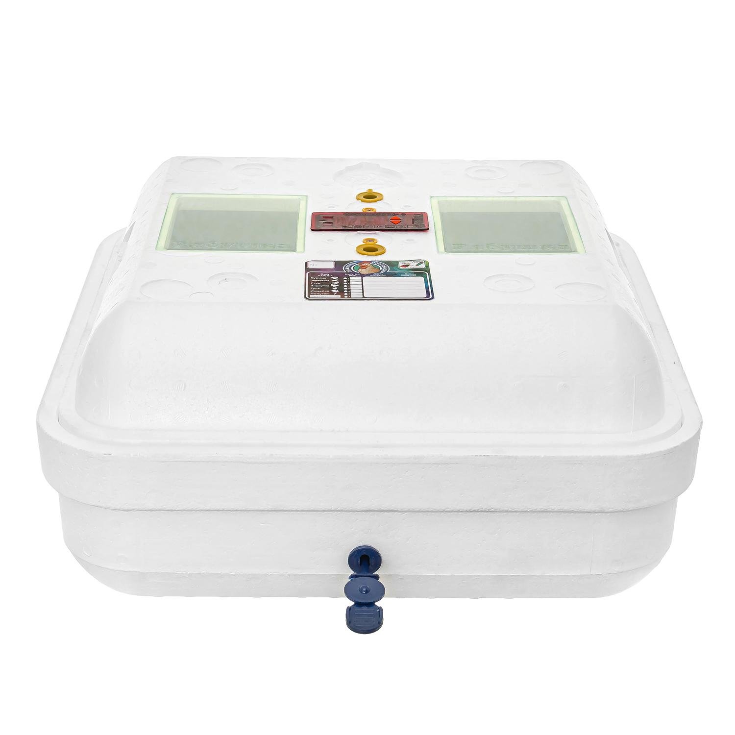 Инкубатор механический Рябушка Smart TURBO на 70 яиц с керамическим нагревателем 220/12V (18165129)