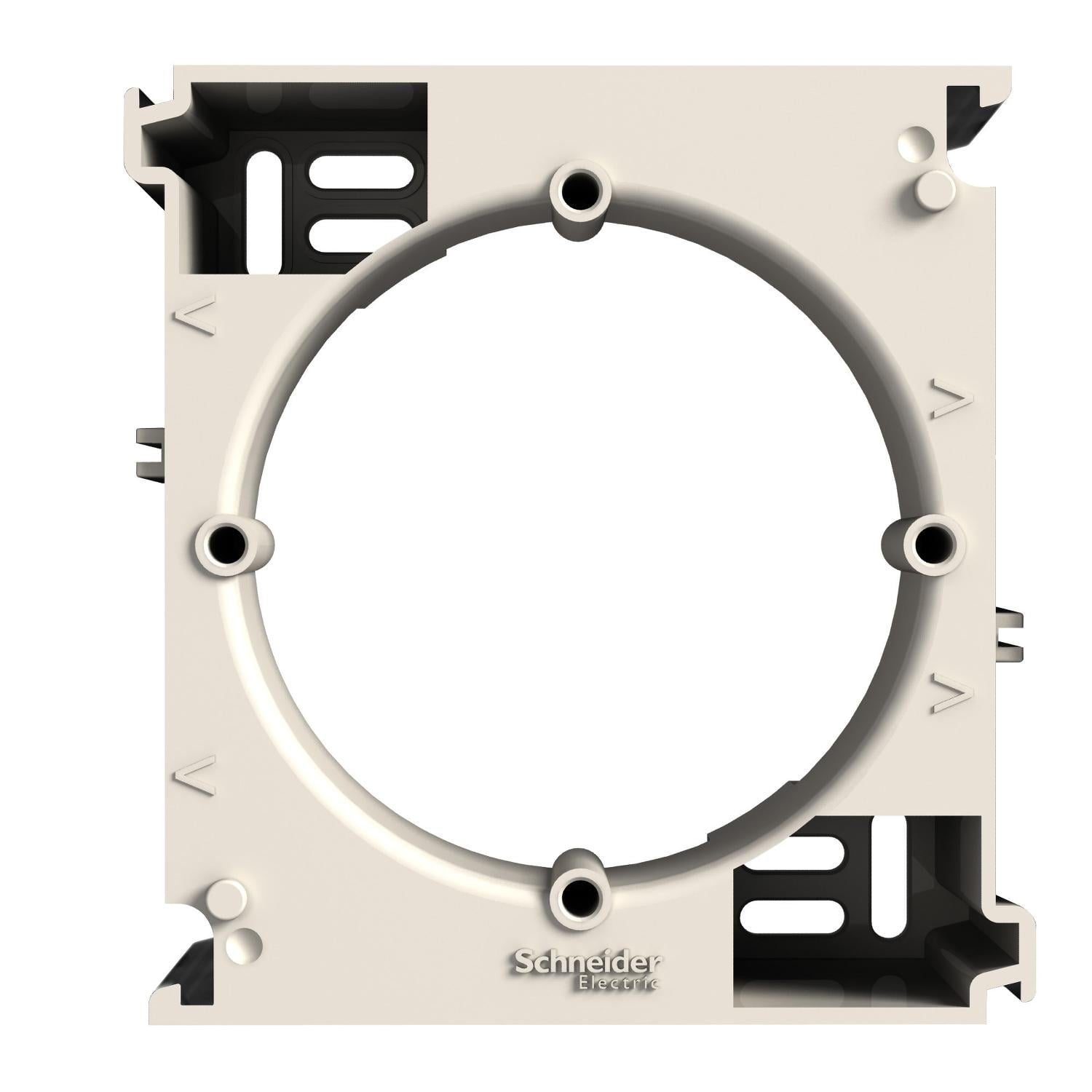 Коробка для наружного монтажа Schneider Electric Asfora наборная EPH6100223 Кремовый (000005463)