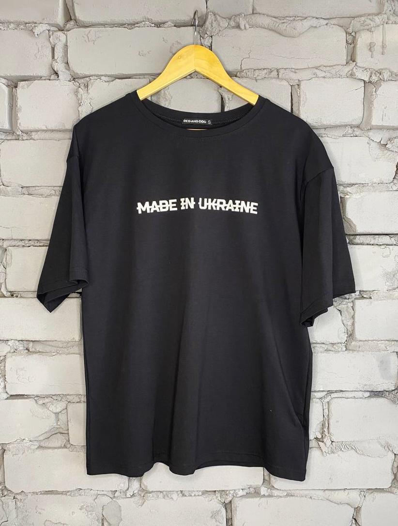 Футболка Red and Dog Oversize "Made" XL Black