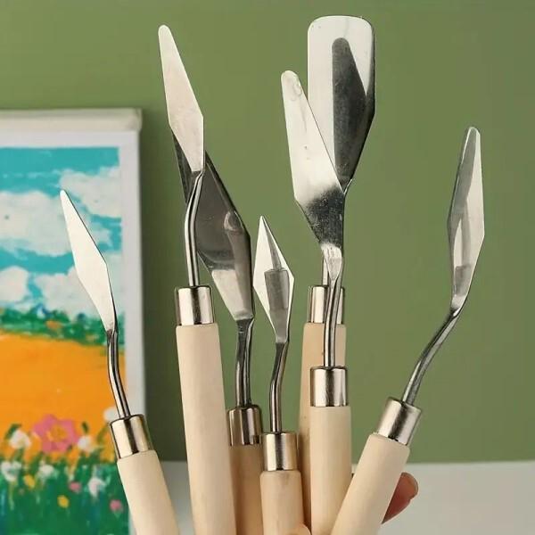 Набір мастихінів 7 шт. (J00060) - фото 8 Набір мастихінів 7 шт. (J00060) - фото 8