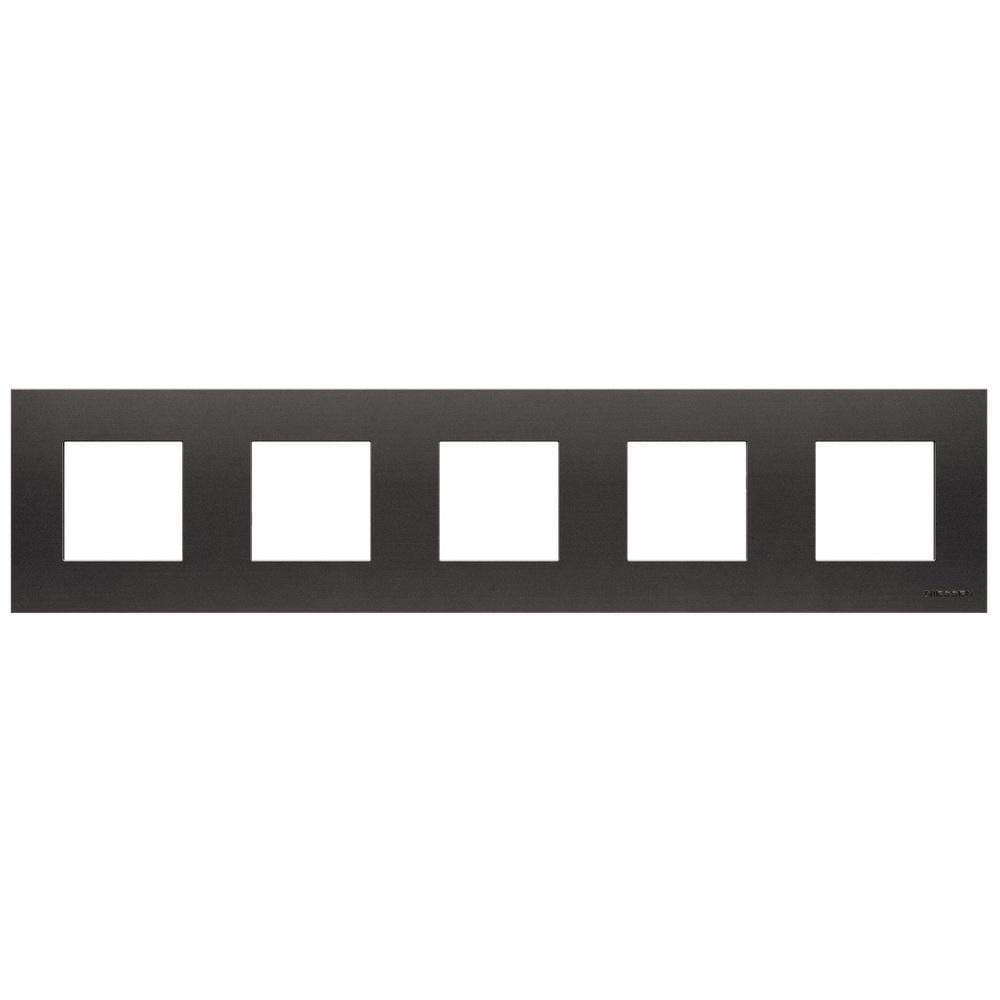 Рамка пятиместная Zenit Антрацит (2CLA227500N1801) - фото 1 Рамка пятиместная Zenit Антрацит (2CLA227500N1801) - фото 1