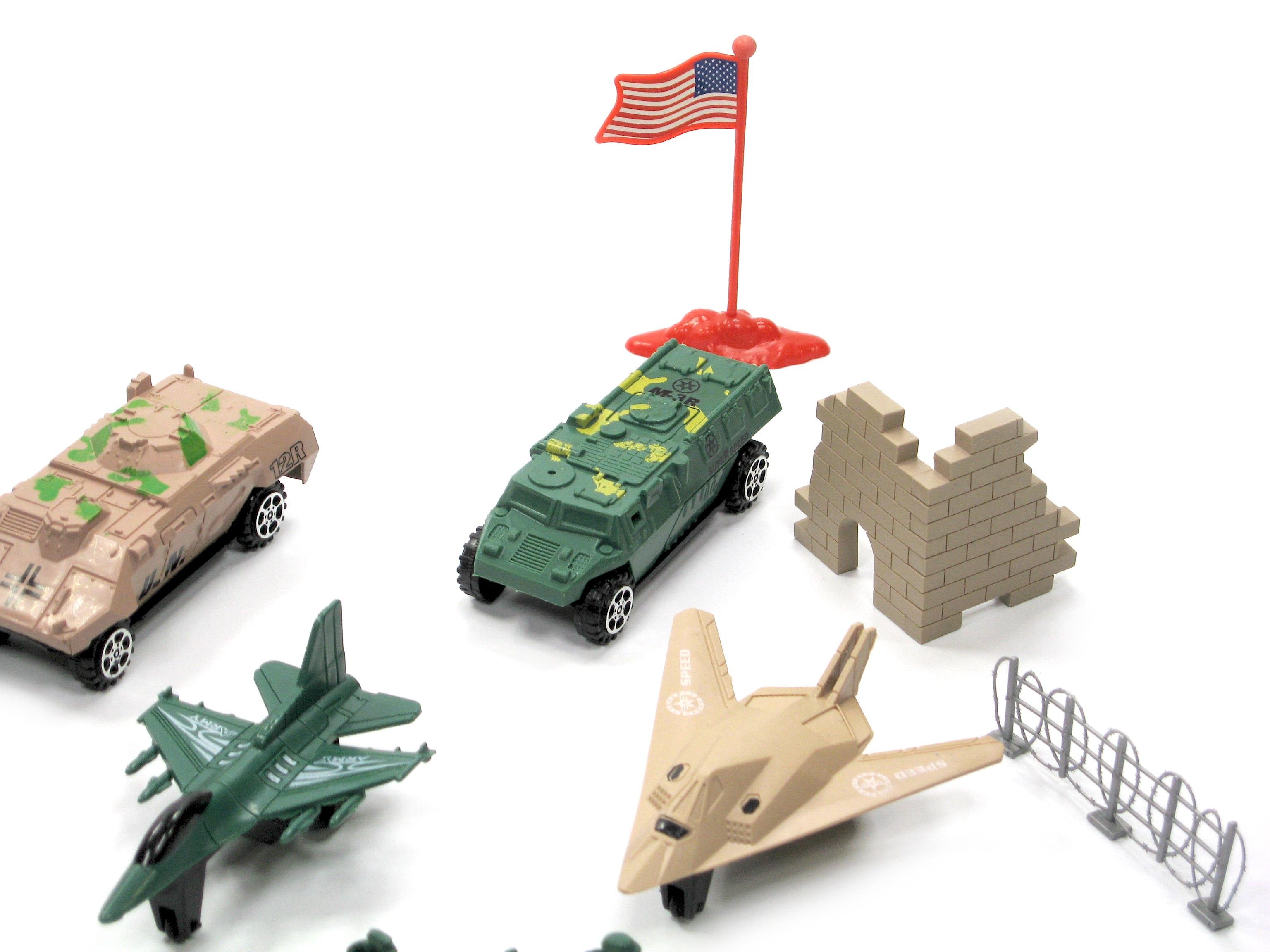 Набор военный 57744 военная техника/солдатики/укрепления - фото 3