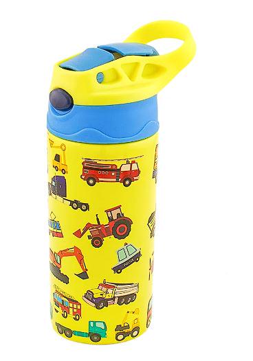 Термос-поильник детский с трубочкой Transport 350 мл (30167) - фото 5
