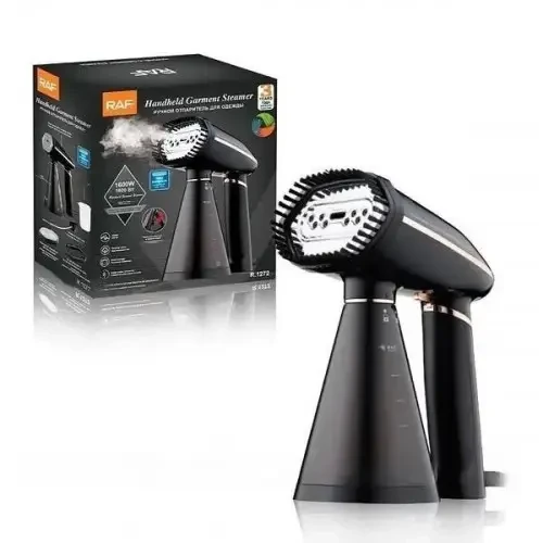 Отпариватель для одежды RAF R.1272 ручной 1600 Вт Черный (24389553) - фото 5 Отпариватель для одежды RAF R.1272 ручной 1600 Вт Черный (24389553) - фото 5