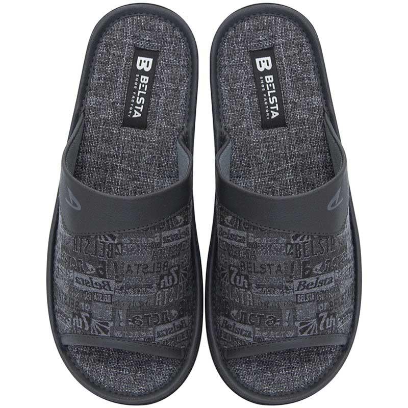 Тапочки мужские Белста газета р. 45 Серый (4100560_45)