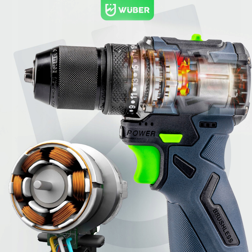 Гайковерт акумуляторний ударний Wuber 50Нм (2689502477) - фото 9