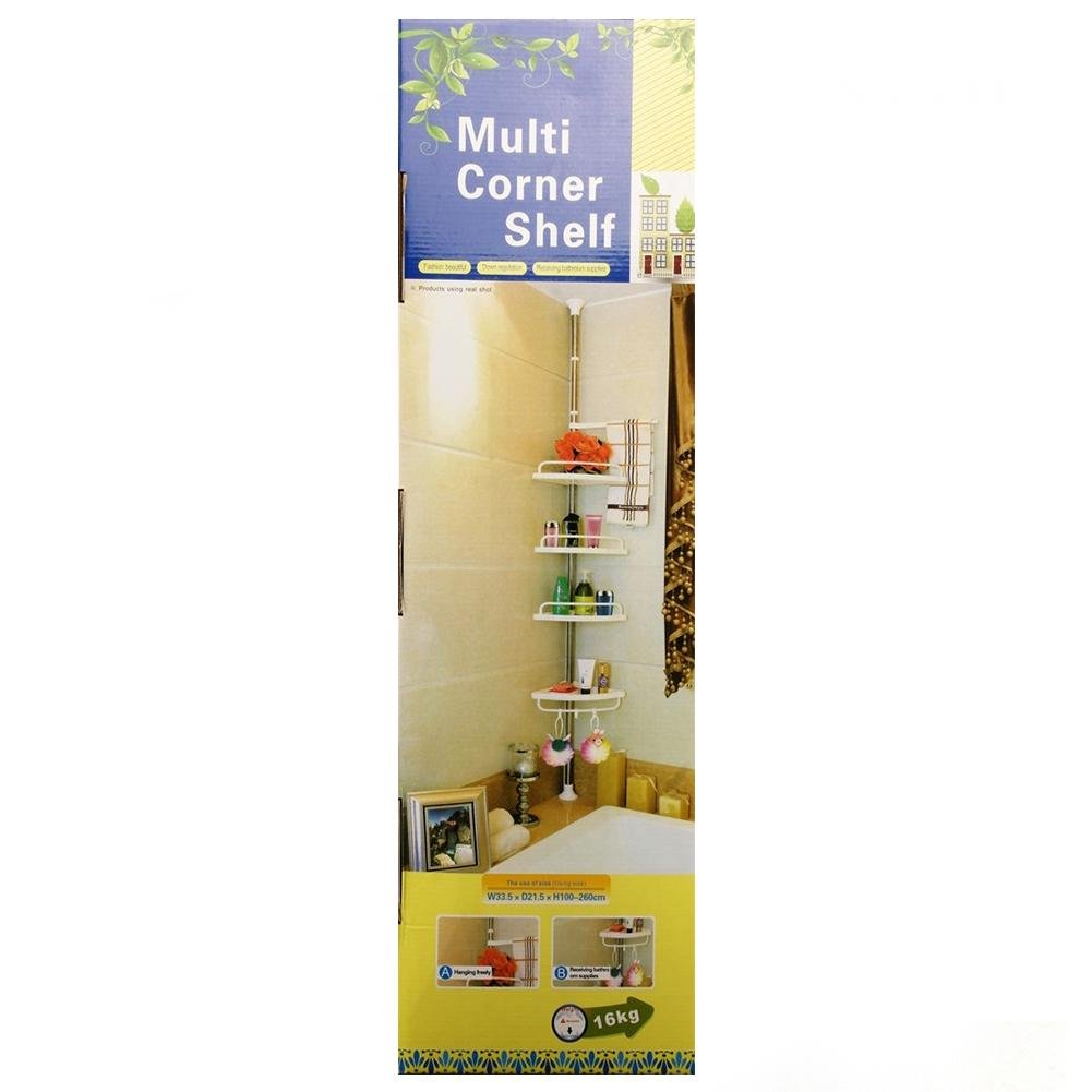 Полка угловая для ванной комнаты Multi Corner Shelf 363 CO - фото 4