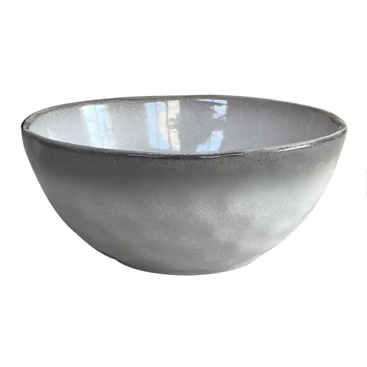 Салатник керамический Ardesto Umbria 15,3 см Светло-серый (AR2915UG)