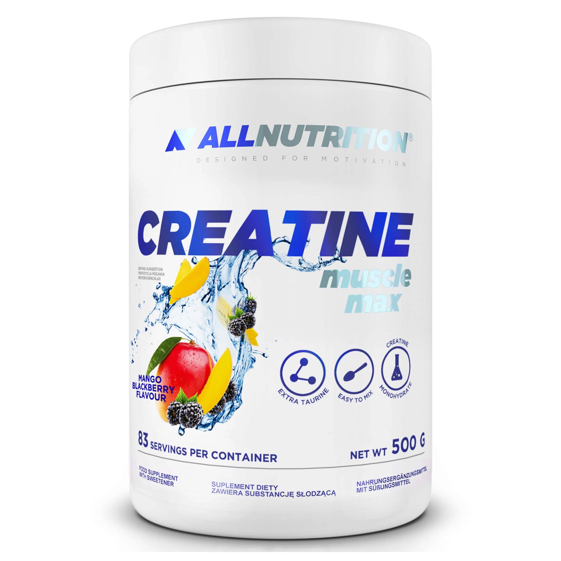 Креатин Creatine Muscle Max 500 г Mango Blackberry (100-78-8690203-20)