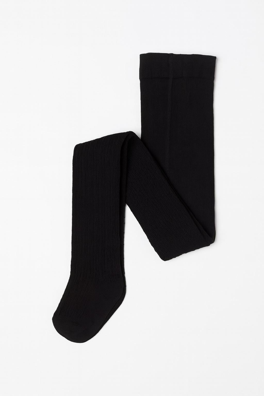 Колготки H&M вязка 146-152 см Чорний (288859П)